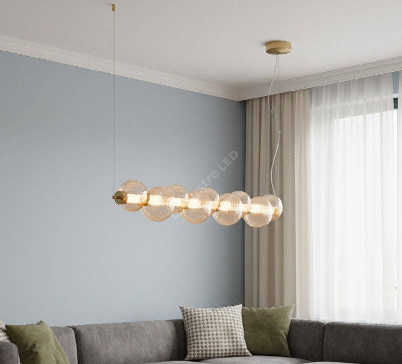 Lustra LED Suspendata Bolla Gold Premium Echivalent 350W