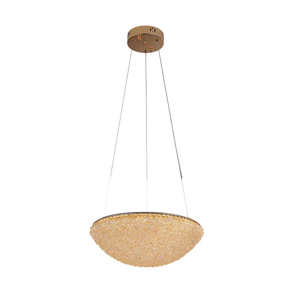 Lustra LED Suspendata ENZO NEST Golden Sponge