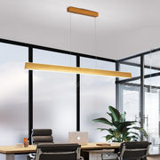 Lustra LED Suspendata Gold 120cm Liniara Echivalent 400W Telecomanda