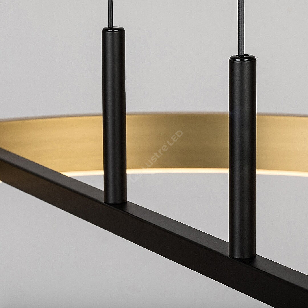 Lustra LED Suspendata Gold ORIBEL Echivalent 400W