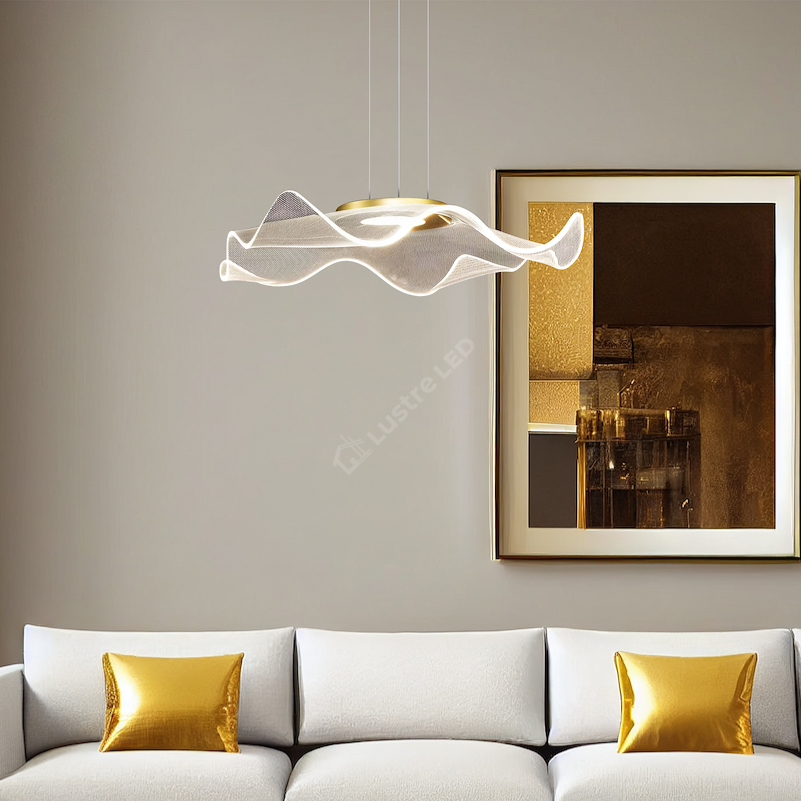 Lustra LED Suspendata Largo Gold Premium Echivalent 150W