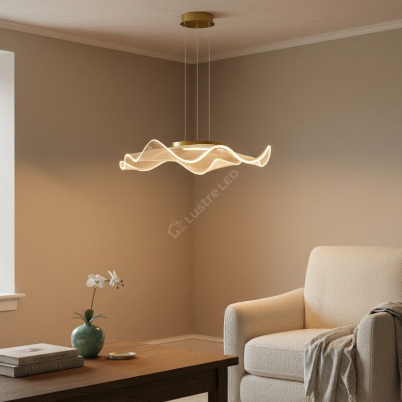 Lustra LED Suspendata Largo Gold Premium Echivalent 150W