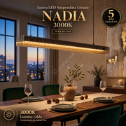 Lustra LED Suspendata Liniara NADIA 3000K PREMIUM