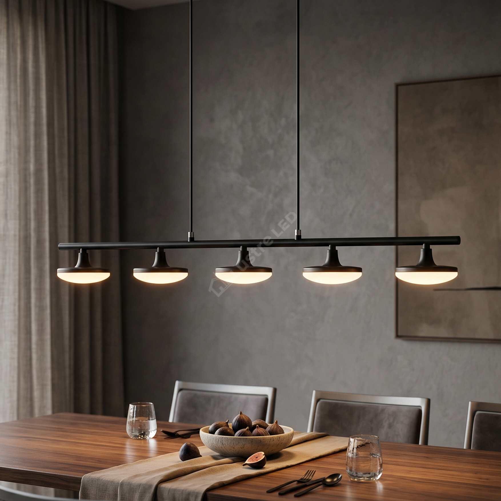 Lustra LED Suspendata Liniara Premium TINDRA Echivalent 200W