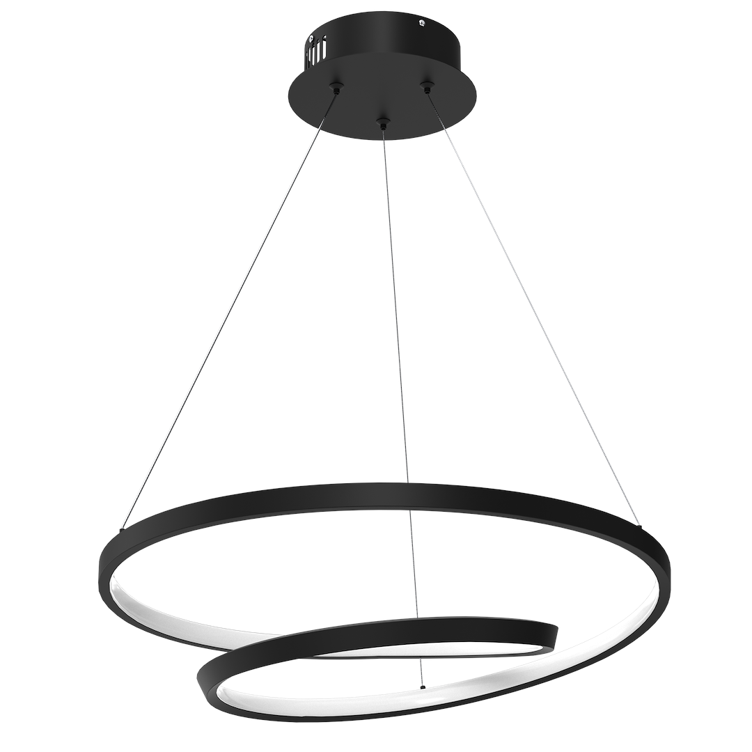 Lustra LED Suspendata Lucero Black Premium Echivalent 250W