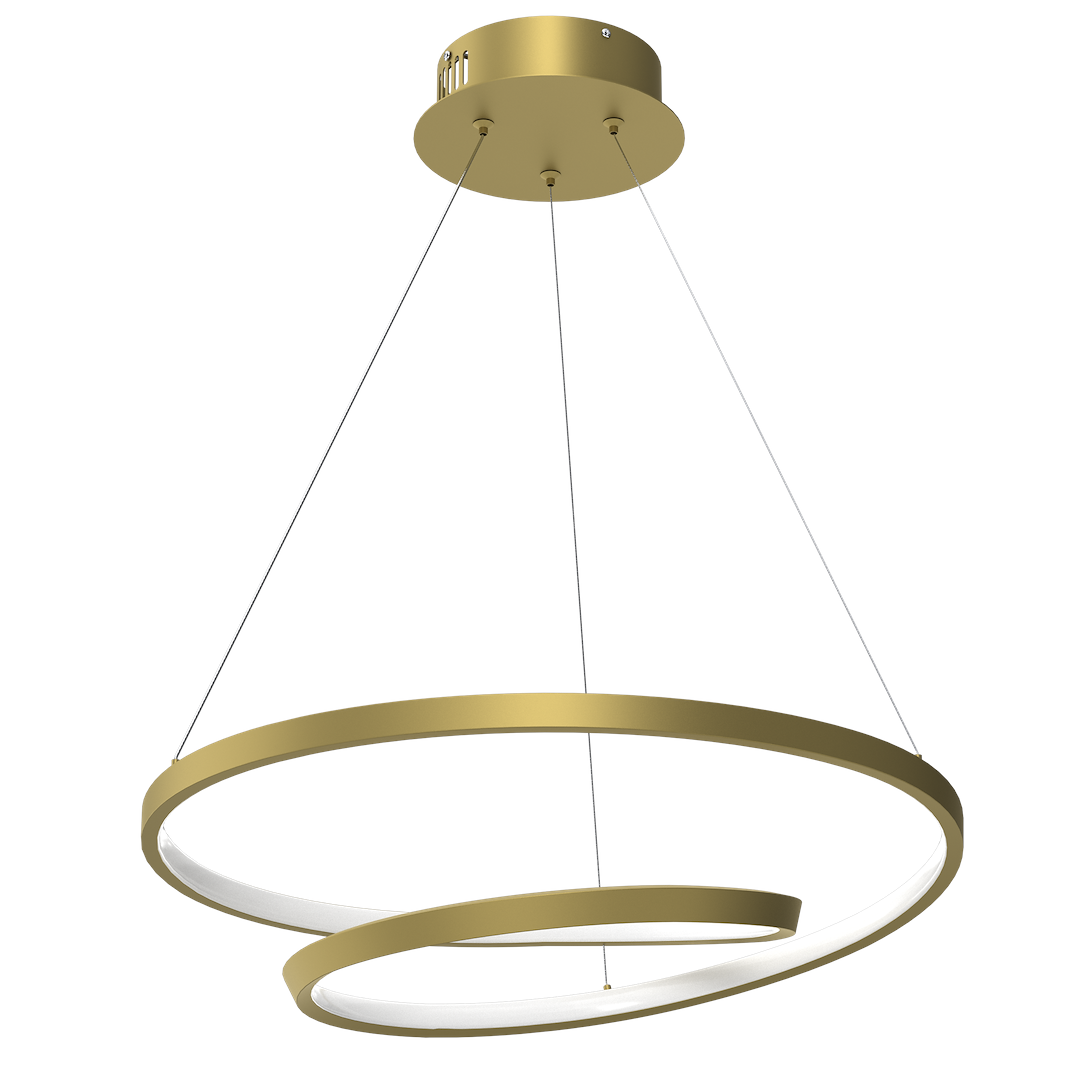 Lustra LED Suspendata Lucero Gold Premium Echivalent 250W