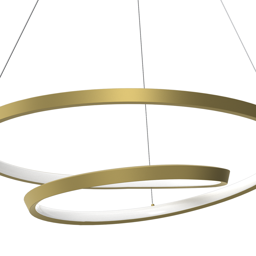 Lustra LED Suspendata Lucero Gold Premium Echivalent 250W