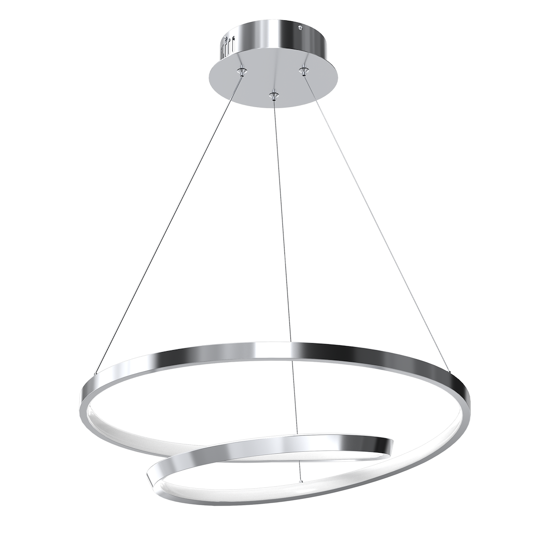 Lustra LED Suspendata Lucero Silver Premium Echivalent 250W