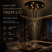 Lustra LED Suspendata Luxury TREPUCO Echivalent 400W
