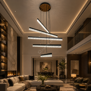 Lustra LED Suspendata Mira Echivalent 500W Telecomanda