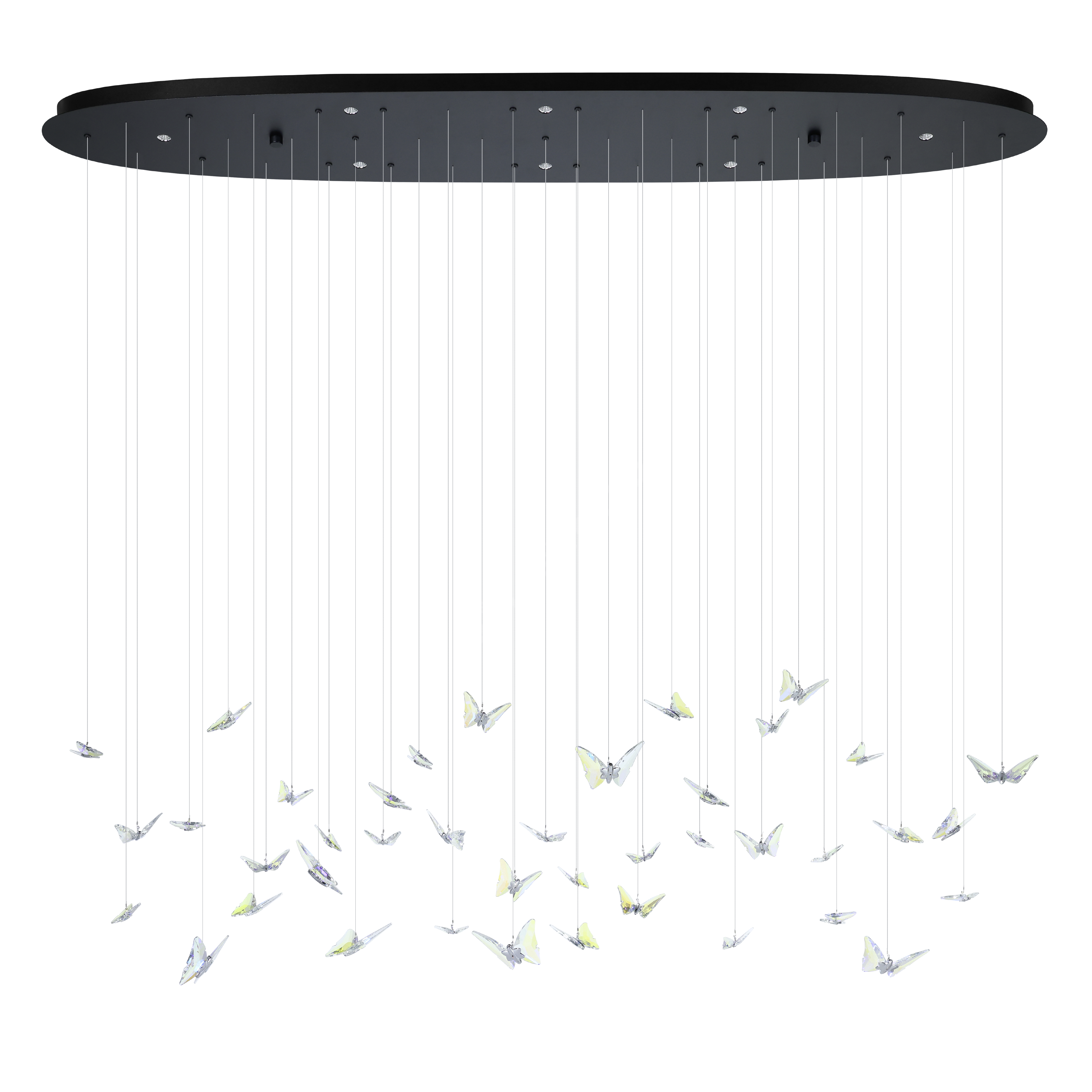 Lustra LED Suspendata Premium Adrados Black