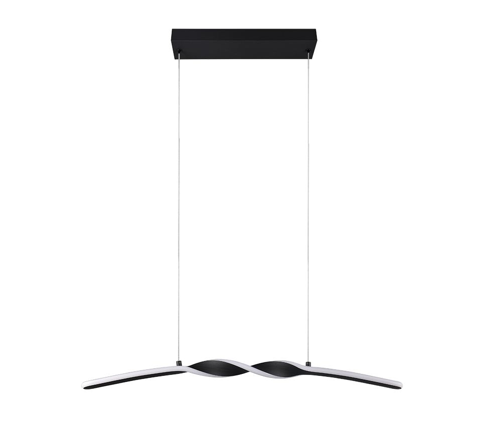 Lustra LED Suspendata Premium Ginko Black Echivalent 200W | 3000K