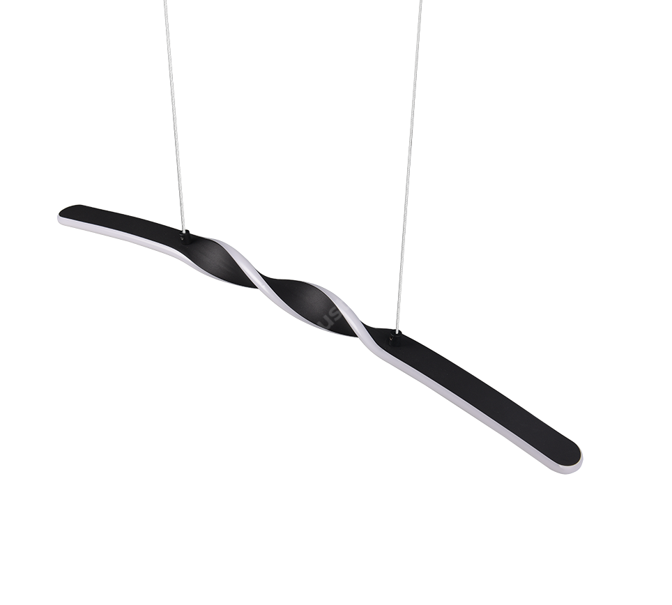Lustra LED Suspendata Premium Ginko Black Echivalent 200W | 3000K