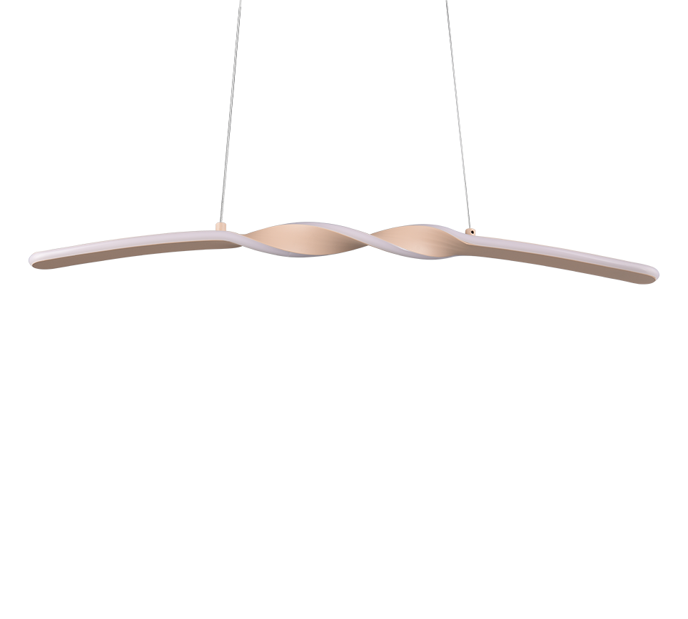 Lustra LED Suspendata Premium Ginko Cream Echivalent 200W | 3000K
