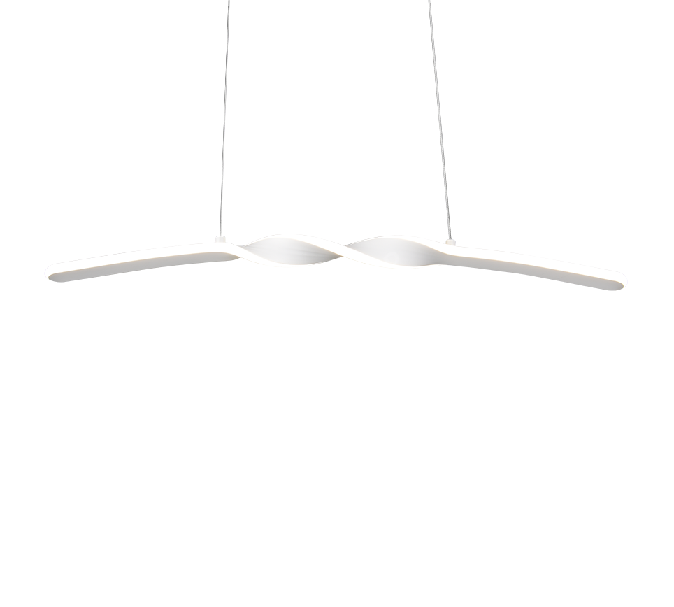 Lustra LED Suspendata Premium Ginko White Echivalent 200W | 4000K