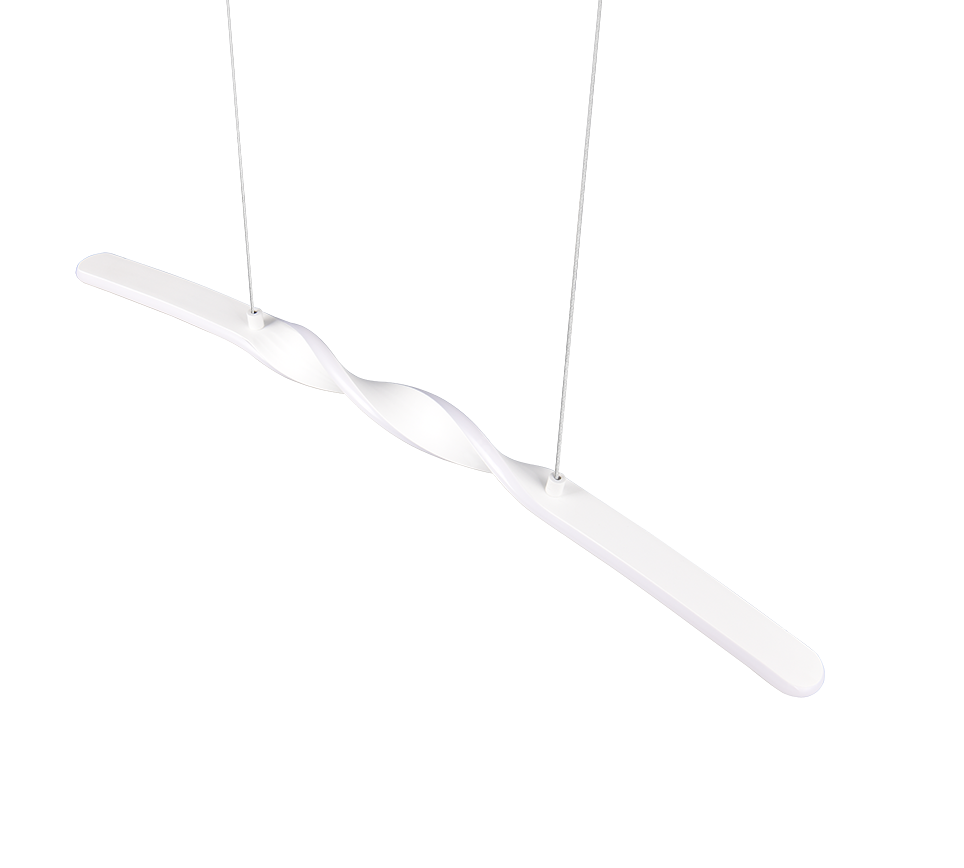 Lustra LED Suspendata Premium Ginko White Echivalent 200W | 4000K