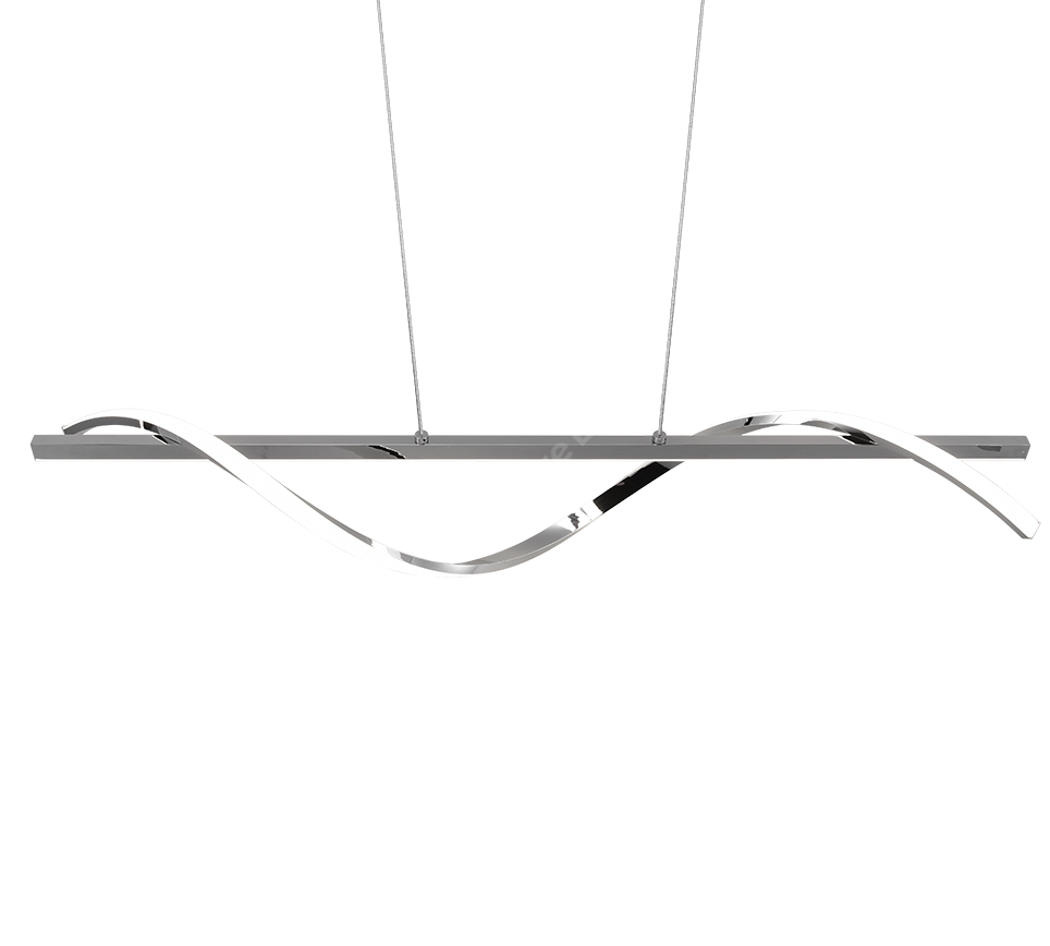 Lustra LED Suspendata Premium Isabel Silver Echivalent 300W | 4000K
