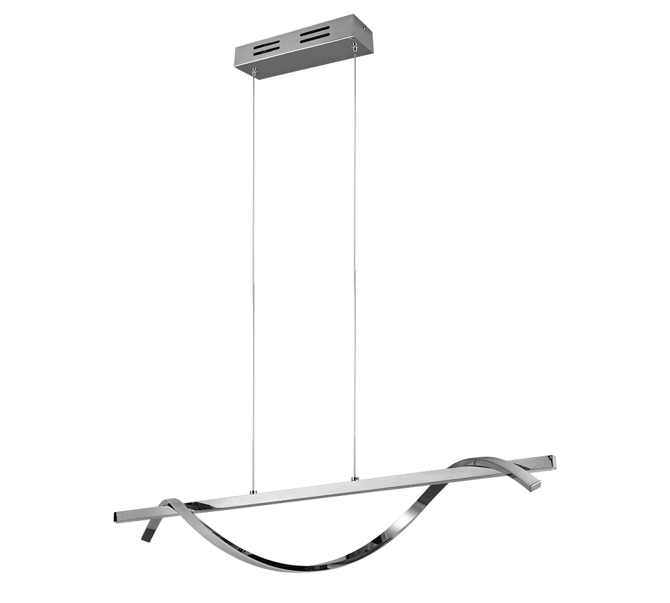 Lustra LED Suspendata Premium Isabel Silver Echivalent 300W | 4000K
