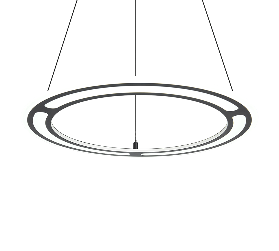 Lustra LED Suspendata Premium Mini Cromer Black - Inaltime Reglabila prin Telecomanda