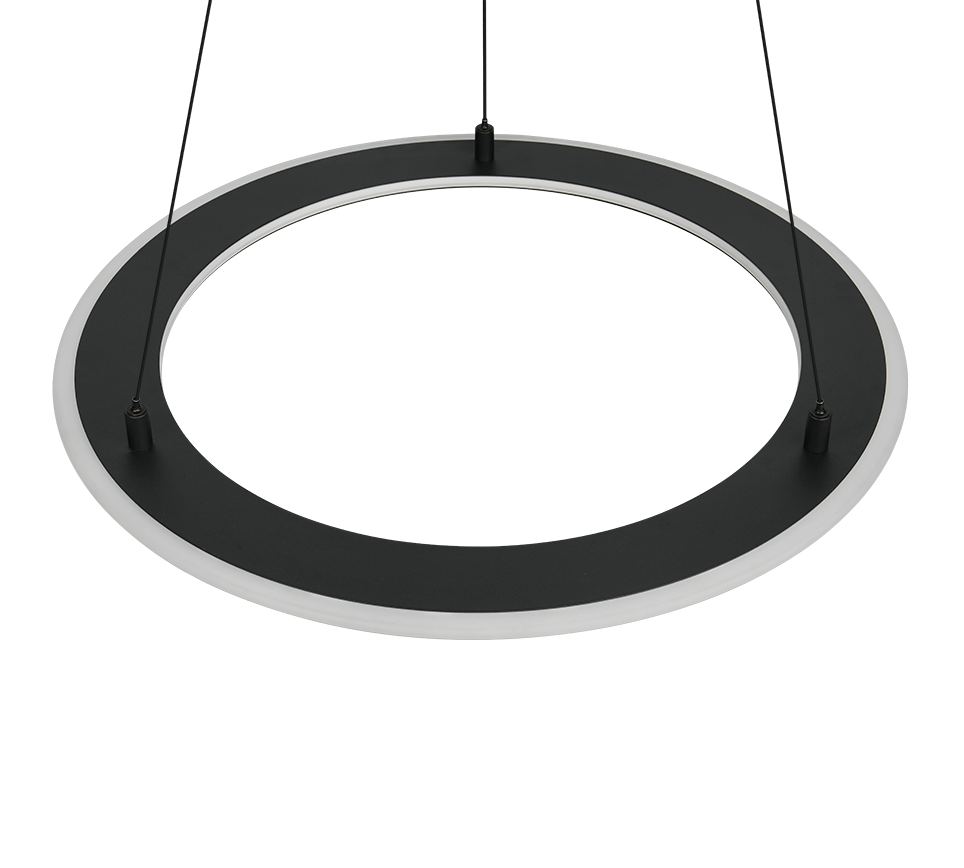 Lustra LED Suspendata Premium Mini Cromer Black - Inaltime Reglabila prin Telecomanda