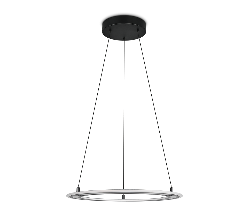 Lustra LED Suspendata Premium Mini Cromer Black - Inaltime Reglabila prin Telecomanda