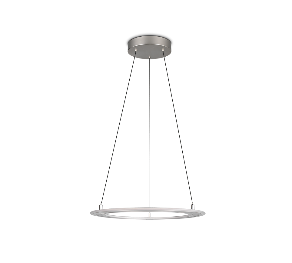 Lustra LED Suspendata Premium Mini Cromer Silver - Inaltime Reglabila prin Telecomanda