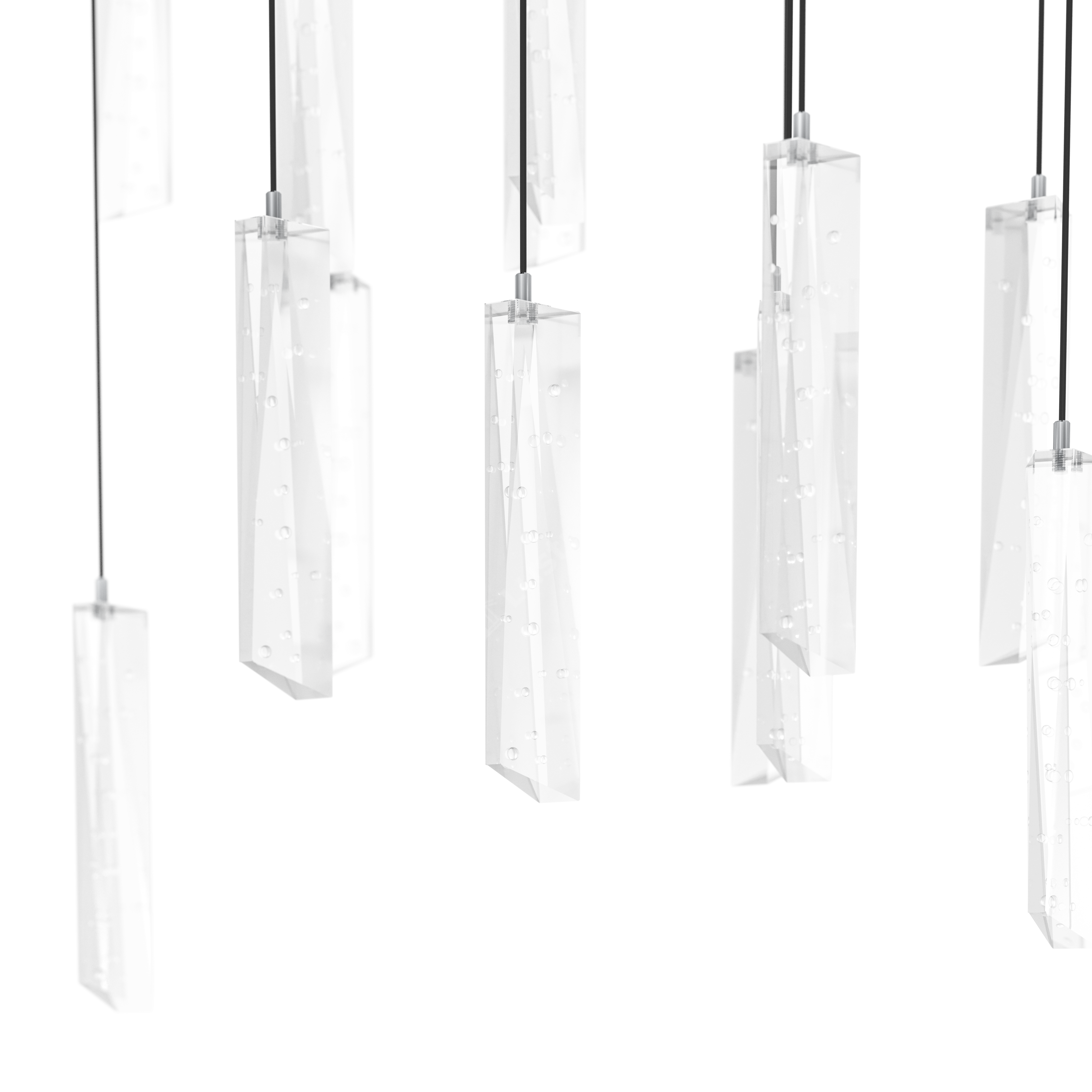 Lustra LED Suspendata Premium Sardenara II Black Echivalent 400W