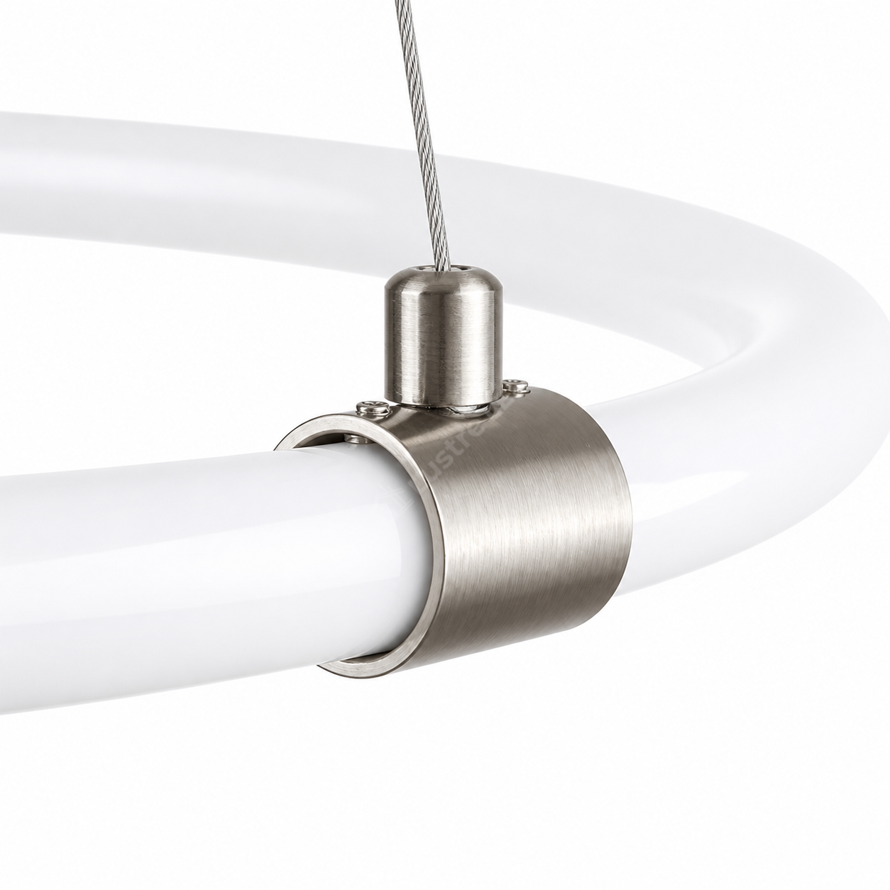 Lustra LED Suspendata Premium Silver FYNIX Echivalent 500W Telecomanda