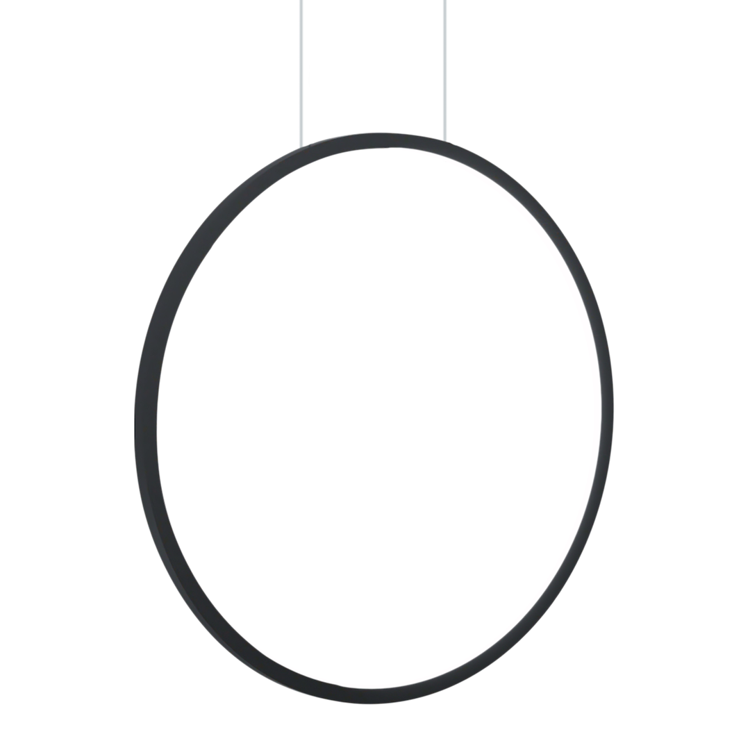 Lustra LED Suspendata Saturno Black Premium IP44 | 50CM/80CM