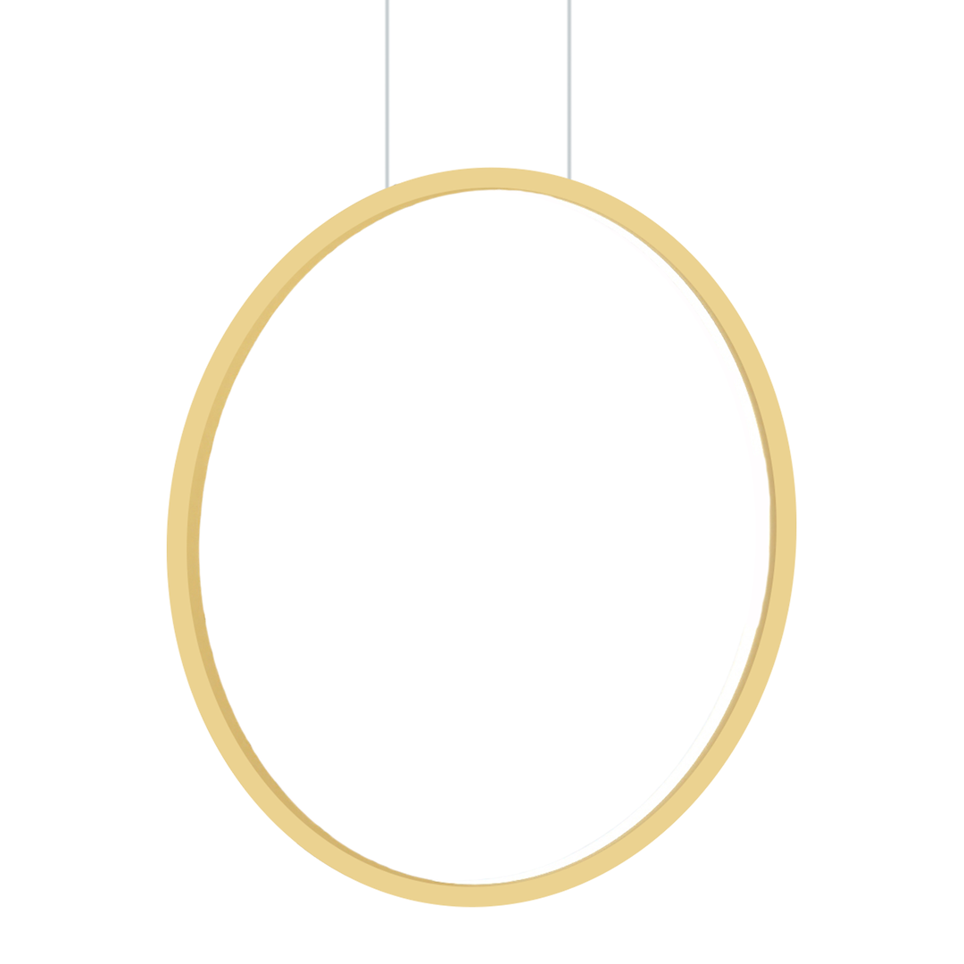 Lustra LED Suspendata Saturno Gold Premium IP44 | 50CM/80CM