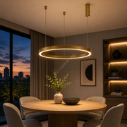 Lustra LED TULLIO Gold, 4520lm, CCT, 1 Segment 80cm