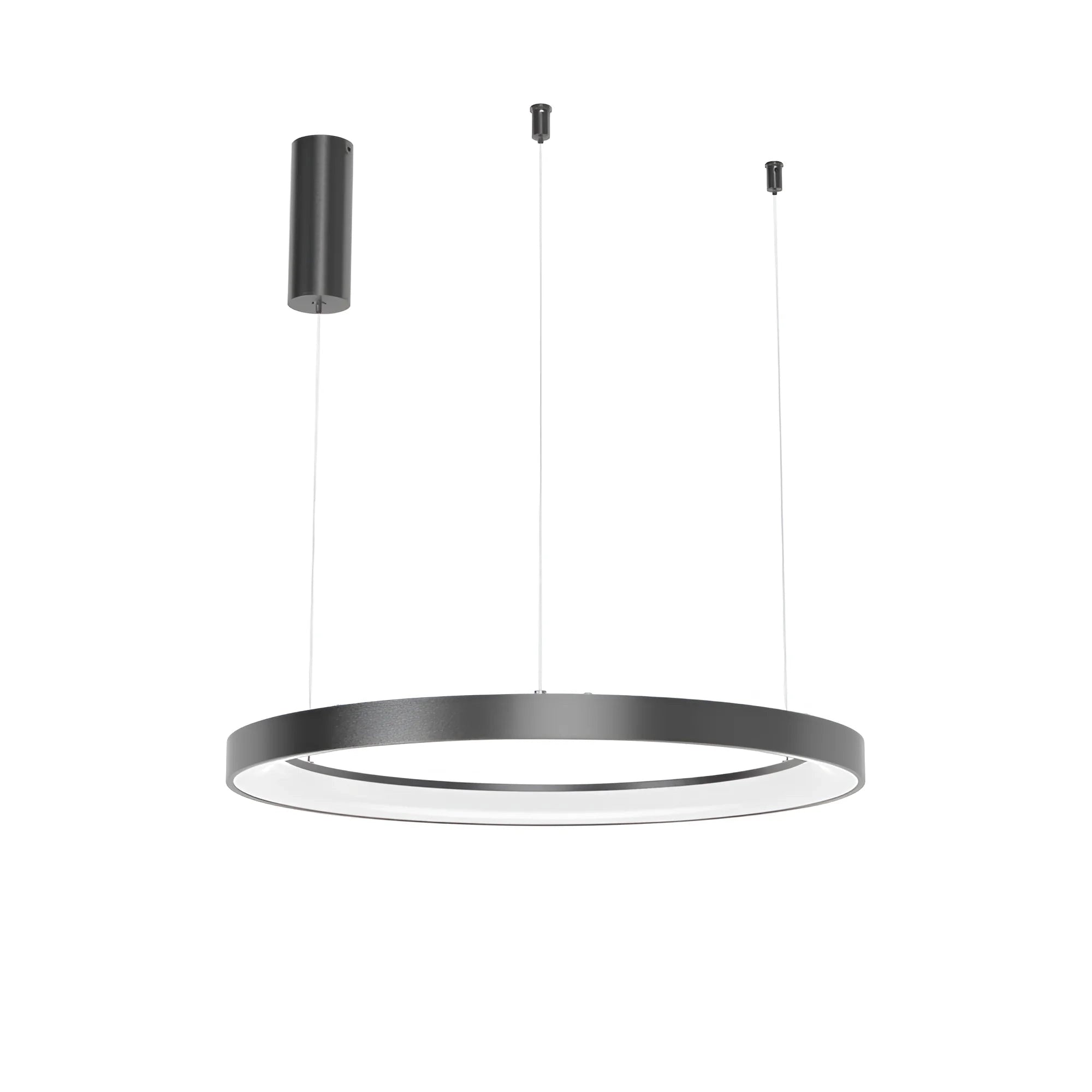 Lustra LED TULLIO INSIDE Black, 4260lm, CCT, 1 Segment 48cm