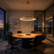 Lustra LED TULLIO INSIDE Gold, 5200lm, CCT, 1 Segment 58cm