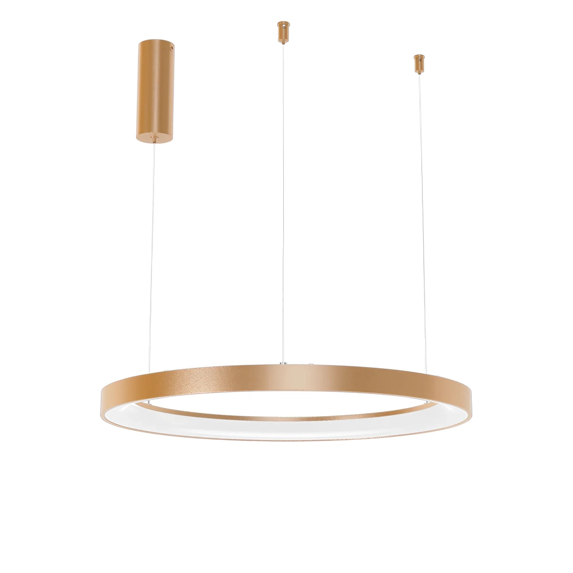 Lustra LED TULLIO INSIDE Gold, 5200lm, CCT, 1 Segment 58cm