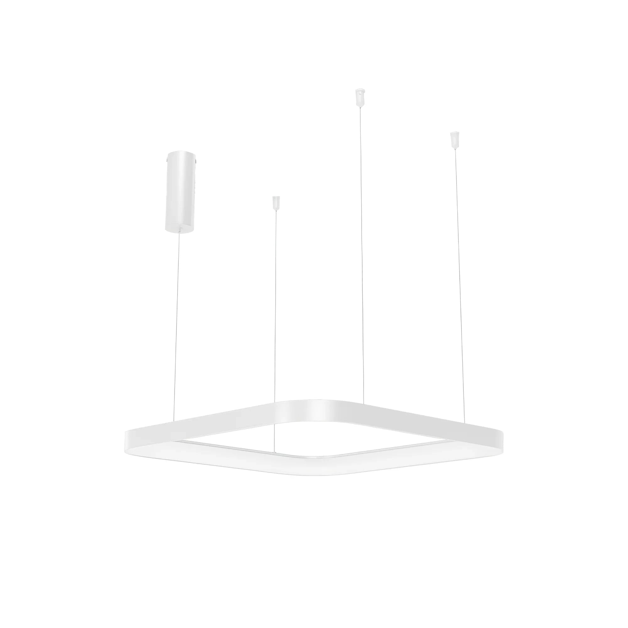 Lustra LED TULLIO SQUARE INSIDE White, 4260lm, CCT, 48cm
