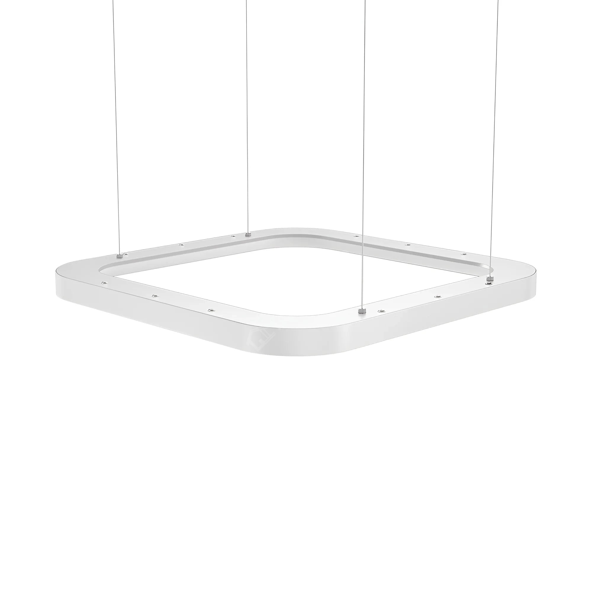 Lustra LED TULLIO SQUARE INSIDE White, 4260lm, CCT, 48cm