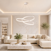 Lustra LED White Suspendata Lumea Echivalent 600W Telecomanda