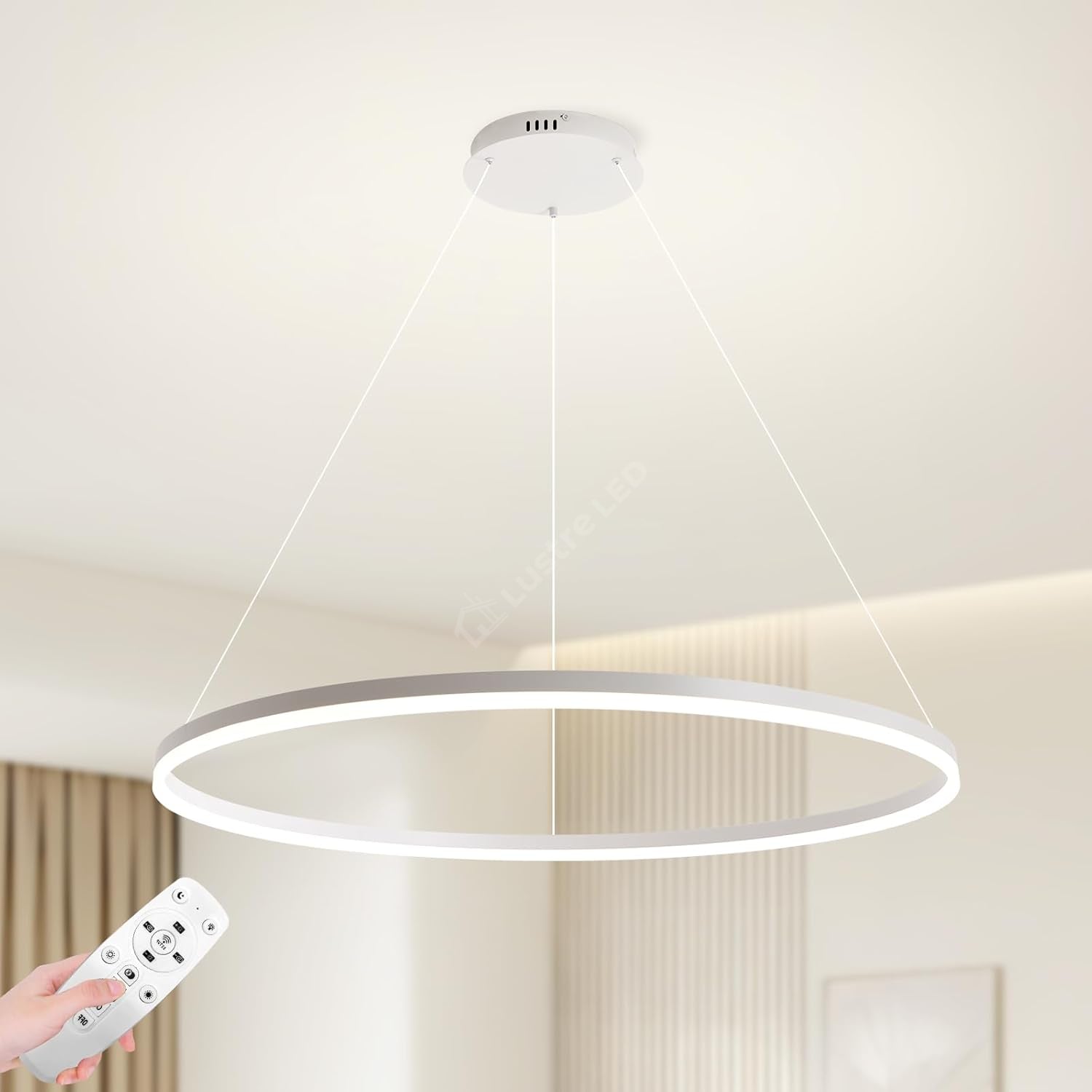 Lustra LED WONDERLAND Alba 1 Segment Echivalent 300W Lighting Fixtures