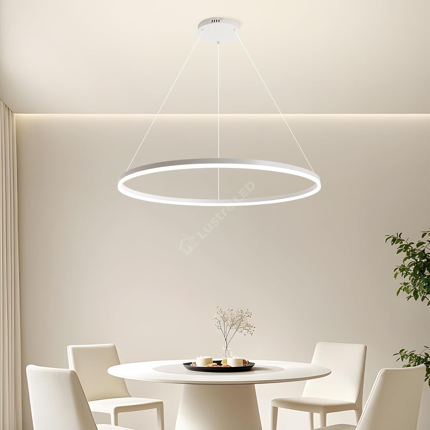 Lustra LED WONDERLAND Alba 1 Segment Echivalent 300W Lighting Fixtures