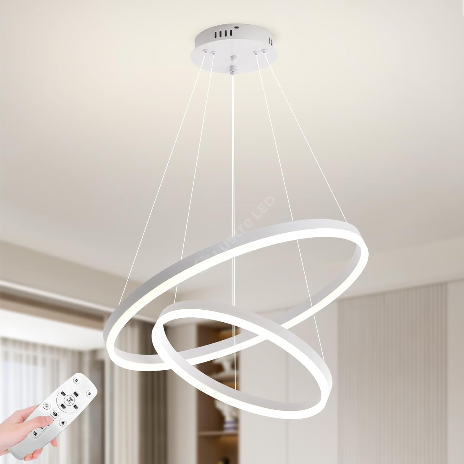 Lustra LED WONDERLAND Alba 2 Segmente Echivalent 400W ALBA / SUSPENDATE Lighting Fixtures