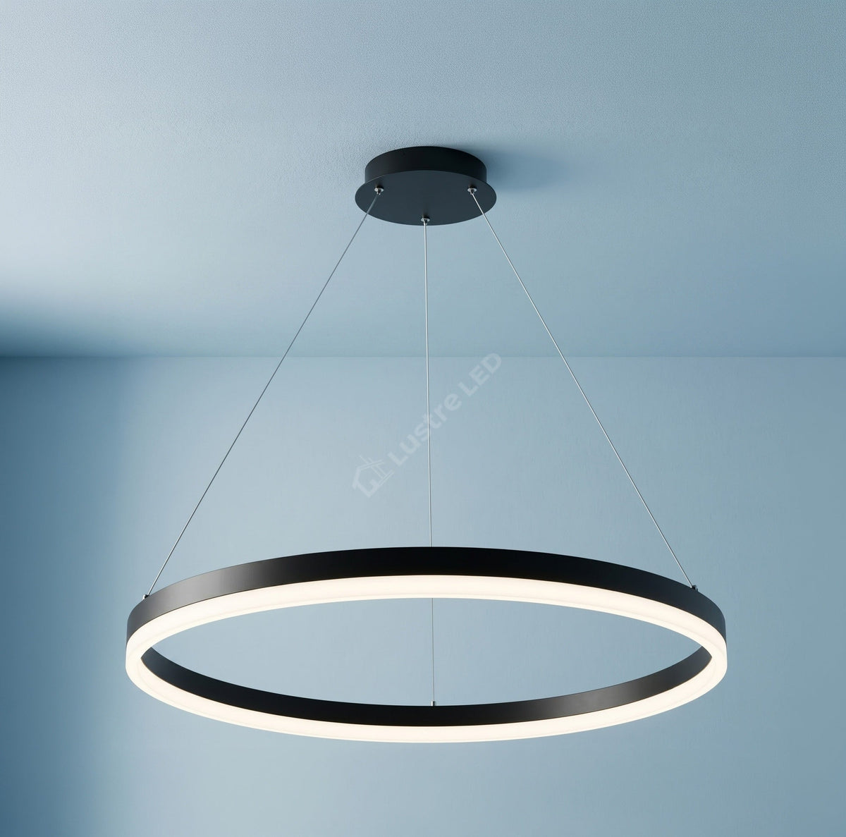 Lustra LED WONDERLAND Black 1 Segment Echivalent 300W Telecomanda