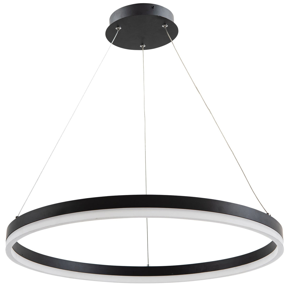 Lustra LED WONDERLAND Black 1 Segment Echivalent 300W Telecomanda