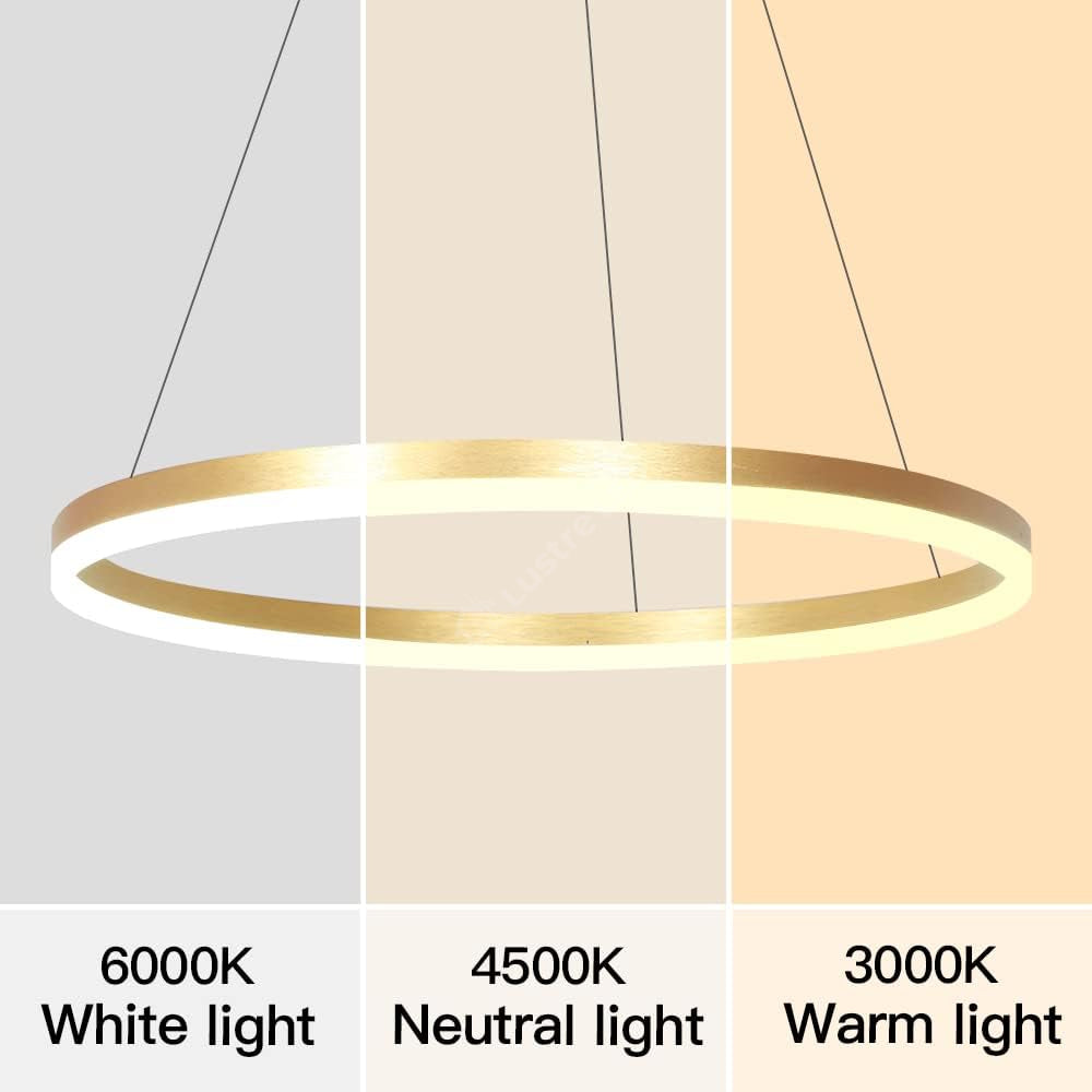 Lustra Led Wonderland Gold 1 Segment Echivalent 300W Lighting Fixtures