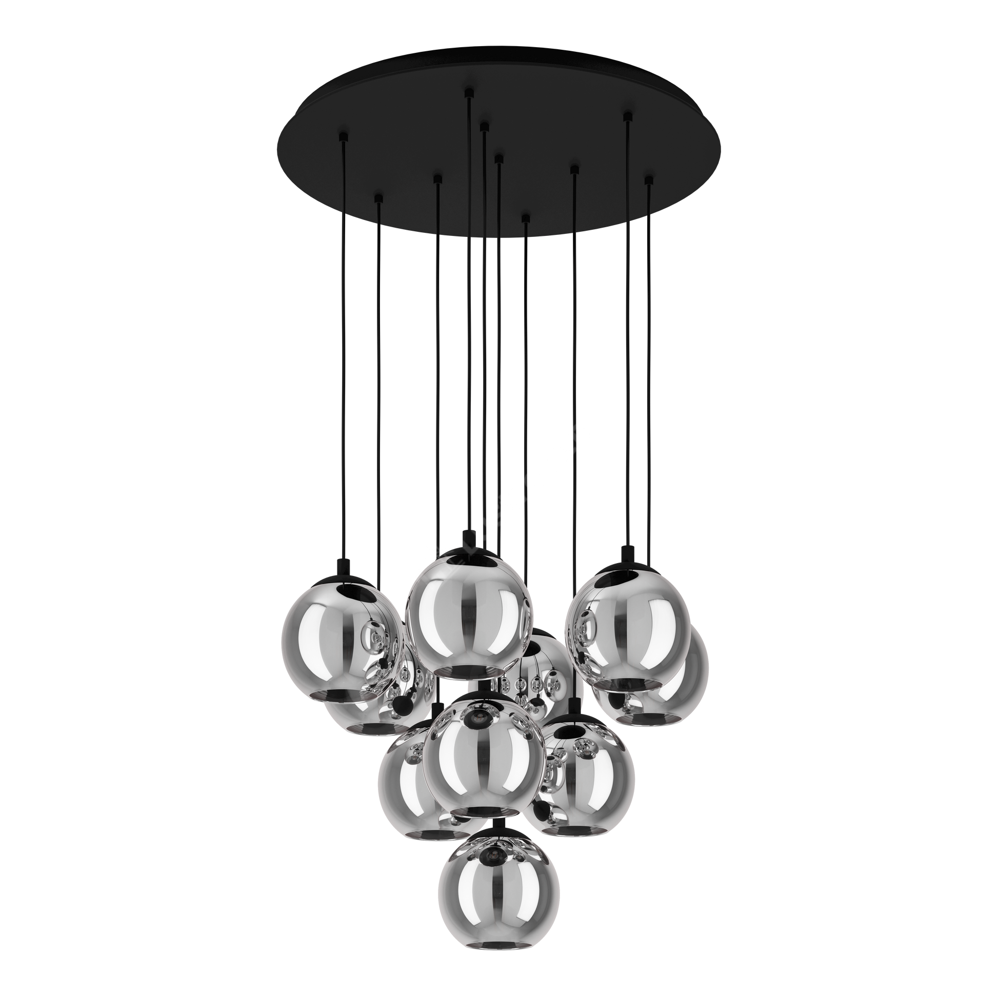 Lustra Suspendata ARISCANI Black Eglo Chandeliers
