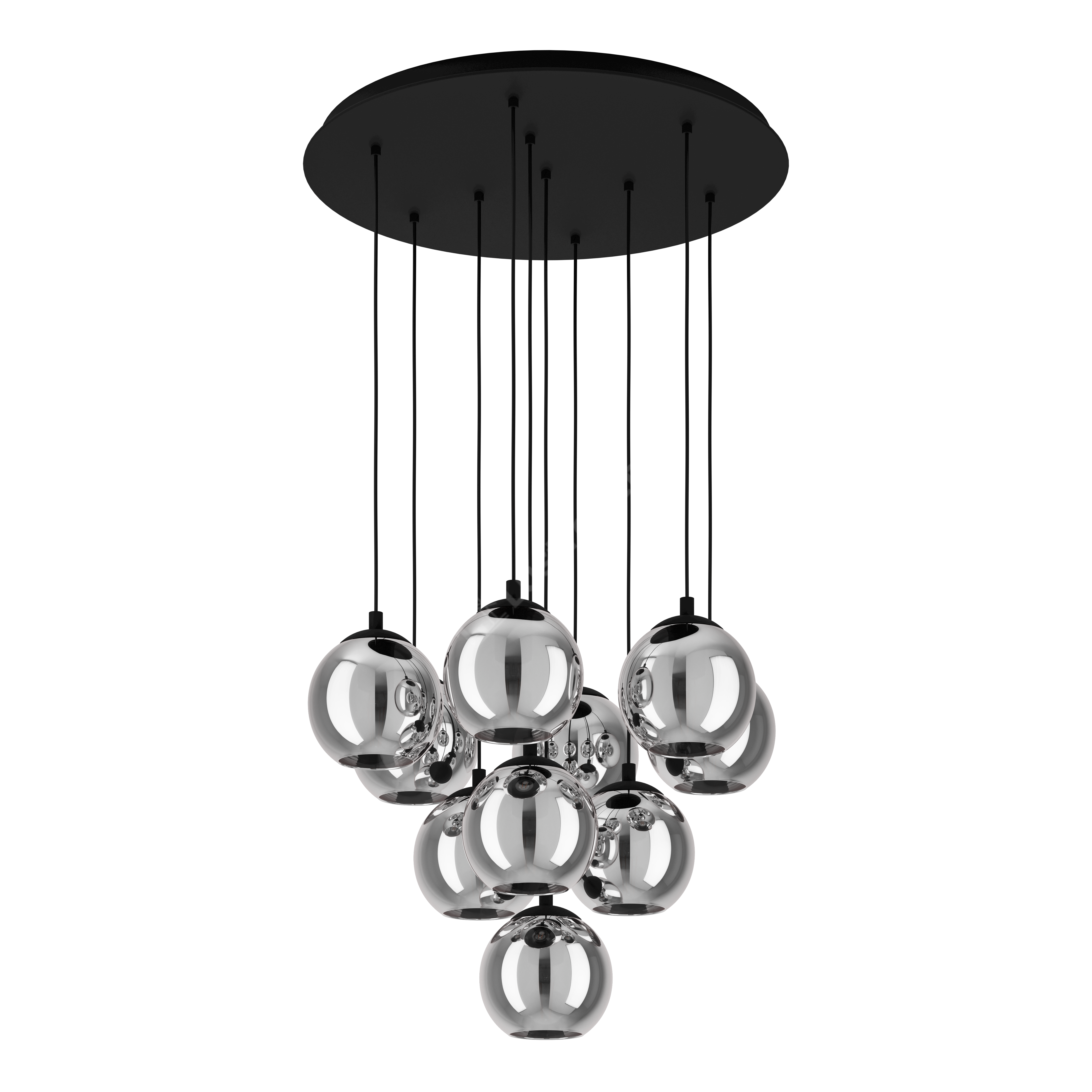Lustra Suspendata ARISCANI Black Eglo Chandeliers