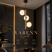 Lustra Suspendata VARENN Gold Black 3xG9 31CM