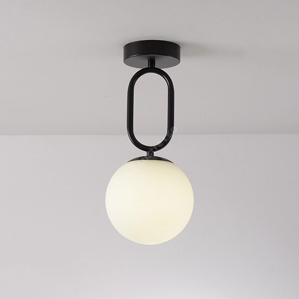 Lustra VIMO Black Abajur Mat 1xE27