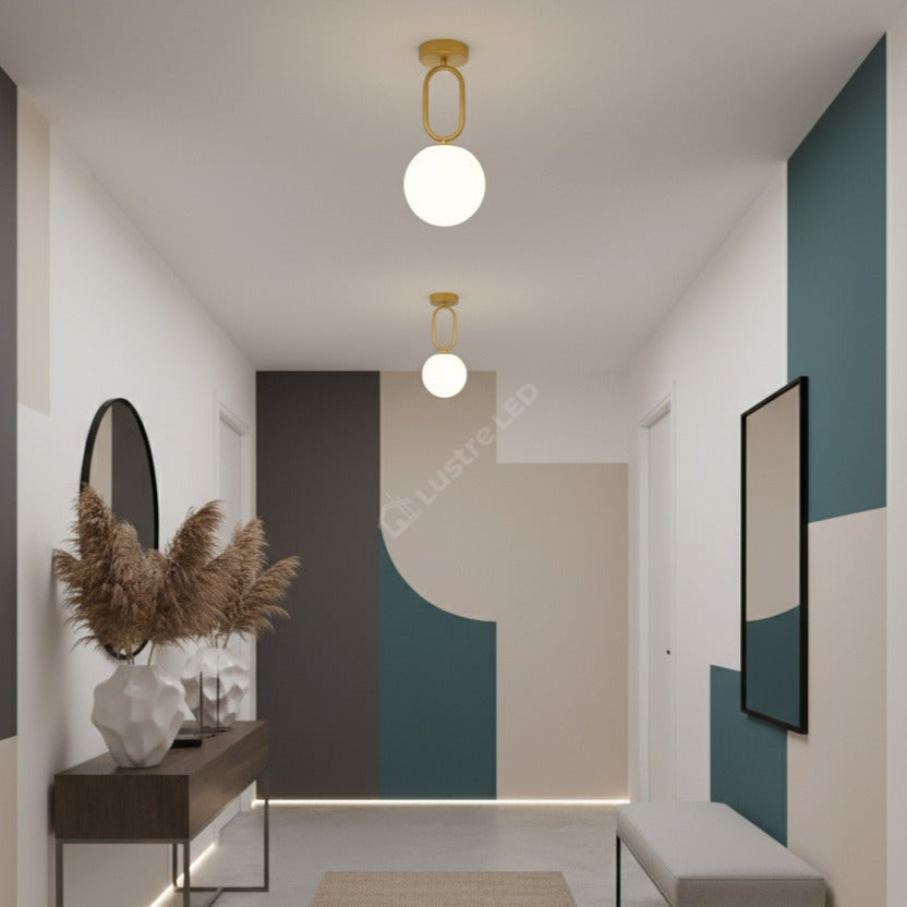 Lustra VIMO Gold Abajur Mat 1xE27