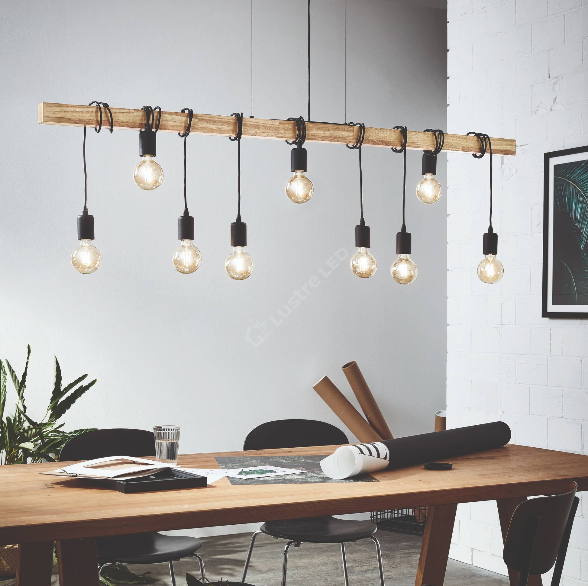 Lustra Vintage Eglo Townshend 49744 Lighting Fixtures