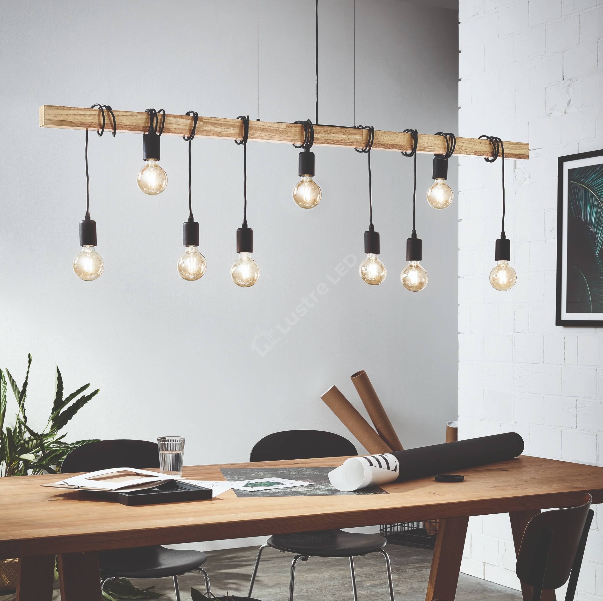 Lustra Vintage Eglo Townshend 49744 Lighting Fixtures